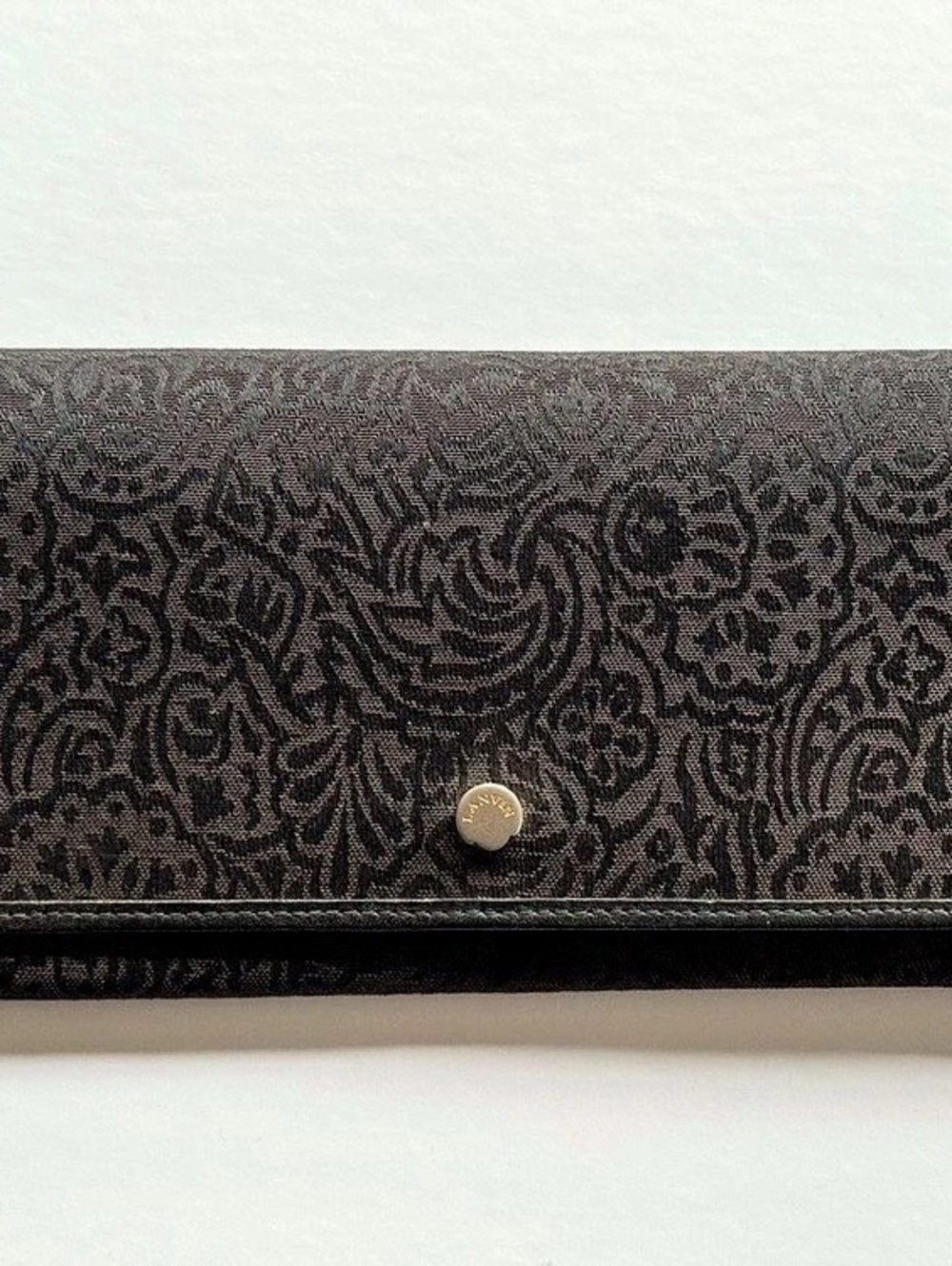 Lanvin Long Wallet in Black